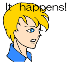 His and my story! (English Ver.) sticker #4854103