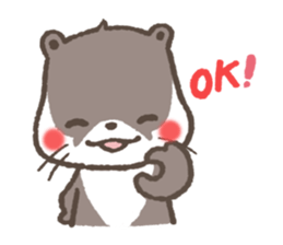 mild-Otter sticker #4854473