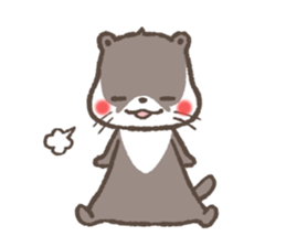mild-Otter sticker #4854481