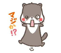mild-Otter sticker #4854483