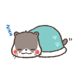 mild-Otter sticker #4854486