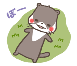 mild-Otter sticker #4854490