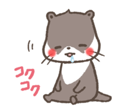 mild-Otter sticker #4854497
