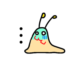 Alien slug(English) sticker #4854865