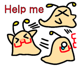 Alien slug(English) sticker #4854866