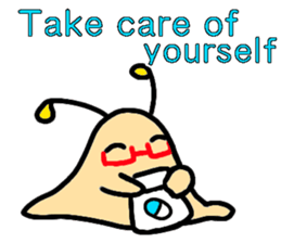 Alien slug(English) sticker #4854875