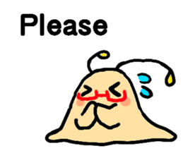 Alien slug(English) sticker #4854877