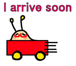 Alien slug(English) sticker #4854879