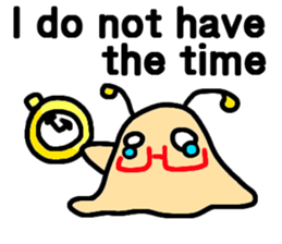 Alien slug(English) sticker #4854889