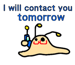Alien slug(English) sticker #4854892