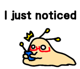 Alien slug(English) sticker #4854893