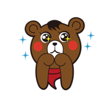 KUMARU of Kuma(bear) sticker #4855028