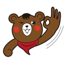 KUMARU of Kuma(bear) sticker #4855029