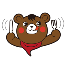KUMARU of Kuma(bear) sticker #4855033