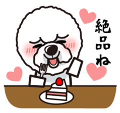 iinu - Bichon Frise sticker #4855189