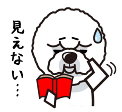 iinu - Bichon Frise sticker #4855195