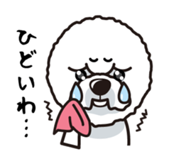 iinu - Bichon Frise sticker #4855198