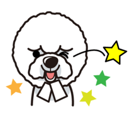 iinu - Bichon Frise sticker #4855200
