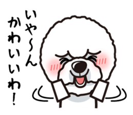 iinu - Bichon Frise sticker #4855205