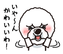 iinu - Bichon Frise sticker #4855205