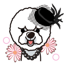 iinu - Bichon Frise sticker #4855214