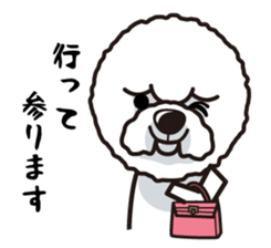 iinu - Bichon Frise sticker #4855215