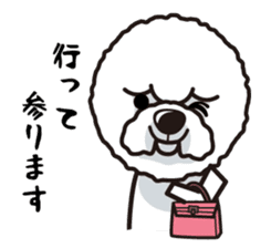 iinu - Bichon Frise sticker #4855215