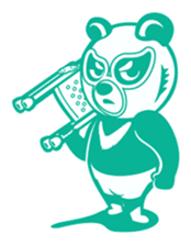 Wrestling Bear sticker #4855344
