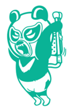 Wrestling Bear sticker #4855345