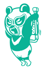 Wrestling Bear sticker #4855345