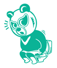 Wrestling Bear sticker #4855346