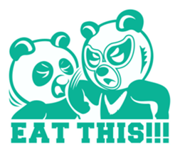 Wrestling Bear sticker #4855348