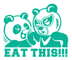 Wrestling Bear sticker #4855348