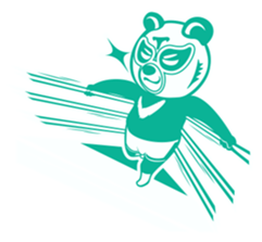 Wrestling Bear sticker #4855358