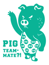 Wrestling Bear sticker #4855360