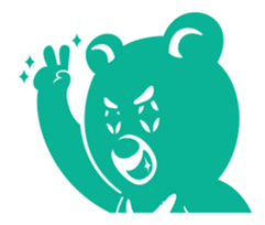 Wrestling Bear sticker #4855362