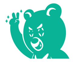 Wrestling Bear sticker #4855362