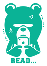 Wrestling Bear sticker #4855365