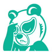 Wrestling Bear sticker #4855371