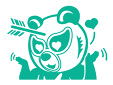 Wrestling Bear sticker #4855372