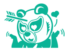 Wrestling Bear sticker #4855372