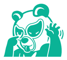 Wrestling Bear sticker #4855373