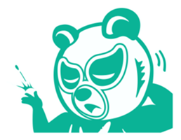 Wrestling Bear sticker #4855376