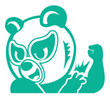 Wrestling Bear sticker #4855382