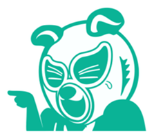 Wrestling Bear sticker #4855383