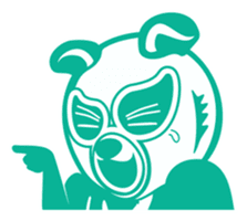 Wrestling Bear sticker #4855383