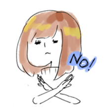 Yuru kawaii sticker #4855425