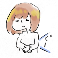 Yuru kawaii sticker #4855431