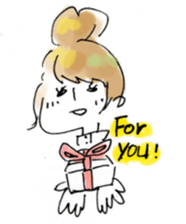 Yuru kawaii sticker #4855432