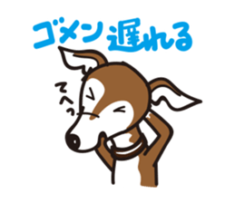 Italian Greyhound MANIA ! sticker #4855534